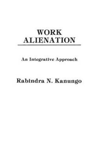 Cover of Work Alienation