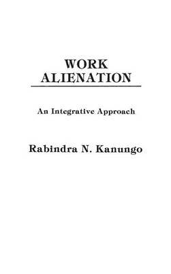 Book cover for Work Alienation