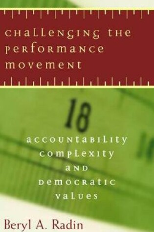 Cover of Challenging the Performance Movement