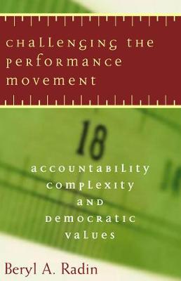 Cover of Challenging the Performance Movement