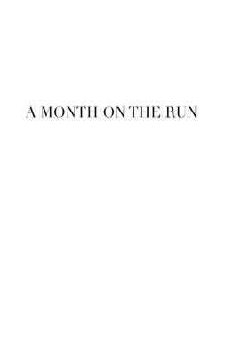 Book cover for A Month on the Run