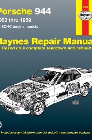 Cover of Porsche 944 4-cylinder (1983-1989) HaynesRepair Manual(USA)