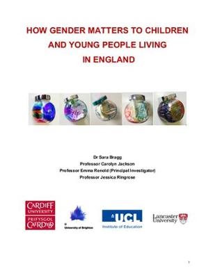 Book cover for How gender matters to children and young people living in England