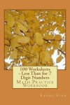 Book cover for 100 Worksheets - Less Than for 7 Digit Numbers