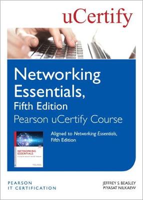 Book cover for Networking Essentials Pearson uCertify Course Student Access Card
