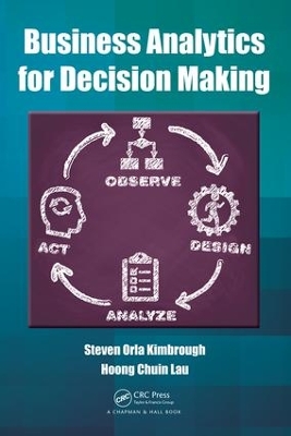 Book cover for Business Analytics for Decision Making