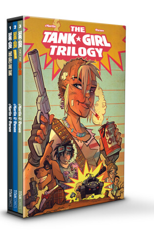 Cover of Tank Girl Trilogy Slipcase Set