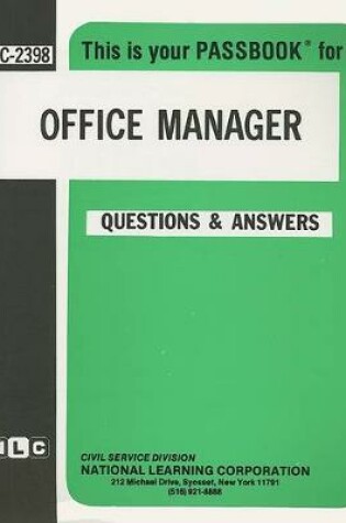 Cover of Office Manager