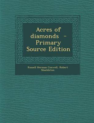 Book cover for Acres of Diamonds - Primary Source Edition