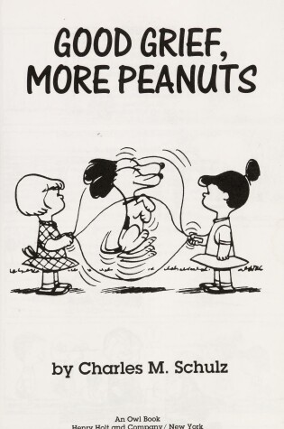 Cover of Good Grief, More Peanuts