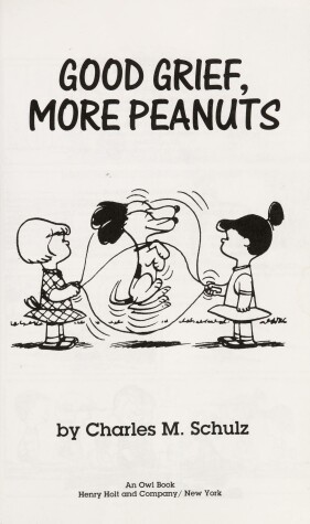 Book cover for Good Grief, More Peanuts