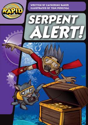 Book cover for Rapid Phonics Step 3: Serpent Alert! (Fiction)