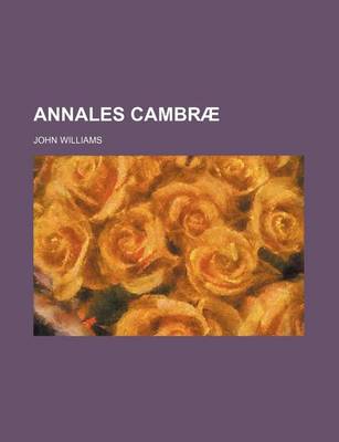 Book cover for Annales Cambrae