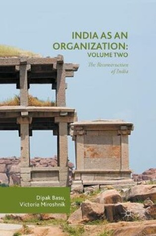 Cover of India as an Organization: Volume Two