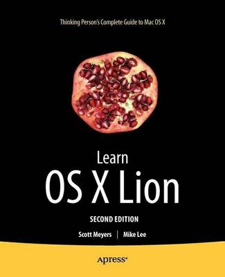 Book cover for Learn OS X Lion