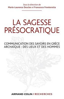 Book cover for La Sagesse Presocratique