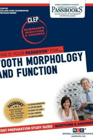 Cover of Dental Auxiliary Education Examination in Tooth Morphology and Function (Clep-50)