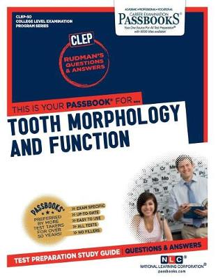 Book cover for Dental Auxiliary Education Examination in Tooth Morphology and Function (Clep-50)