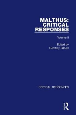 Cover of Malthus Crit Responses V2