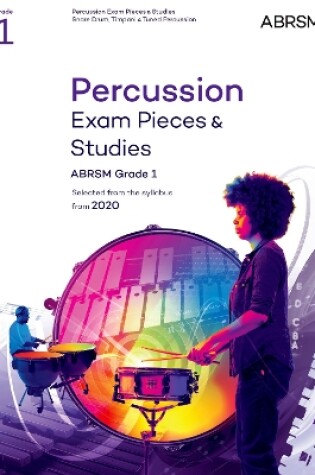 Cover of Percussion Exam Pieces & Studies Grade 1