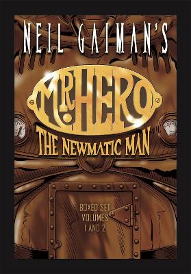 Book cover for Neil Gaiman's Mr. Hero Complete Comics Boxed Set: Vol. 1-2