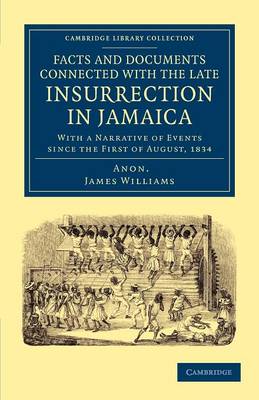 Cover of Facts and Documents Connected with the Late Insurrection in Jamaica