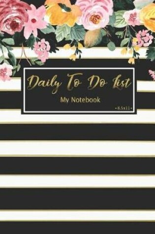 Cover of Daily To Do List Notebook