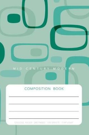 Cover of Mid Century Modern - Composition Book
