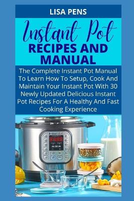 Book cover for Instant Pot Recipes and Manual