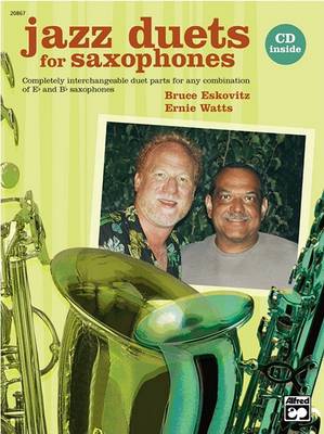 Book cover for Jazz Duets for Saxophones
