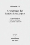 Book cover for Grundfragen der historischen Exegese