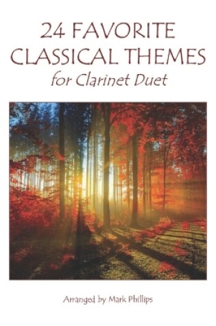 Cover of 24 Favorite Classical Themes for Clarinet Duet