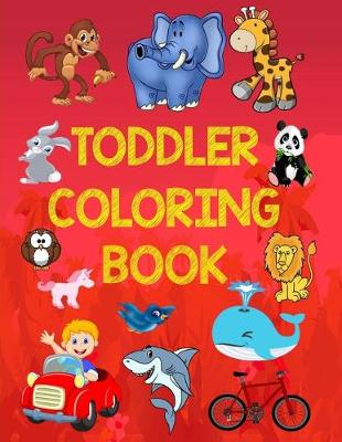 Book cover for Toddler Coloring Book