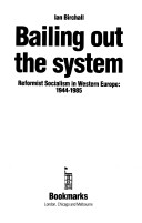 Book cover for Bailing Out the System