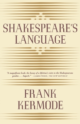 Book cover for Shakespeare's Language