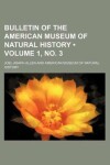 Book cover for Bulletin of the American Museum of Natural History