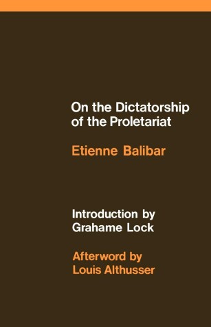 Book cover for On the Dictatorship of the Proletariat