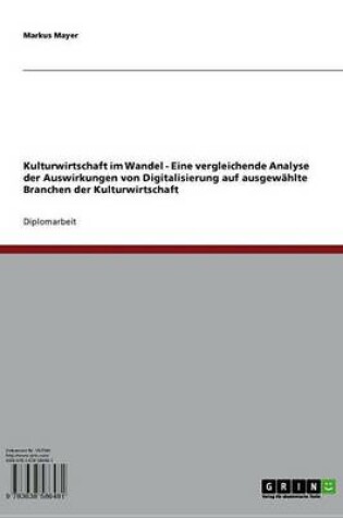 Cover of Kulturwirtschaft Im Wandel