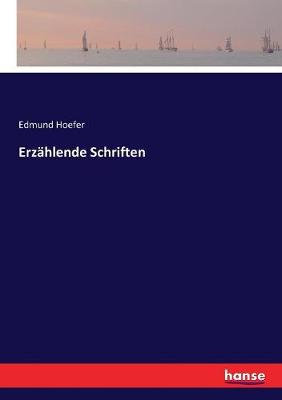 Book cover for Erzählende Schriften