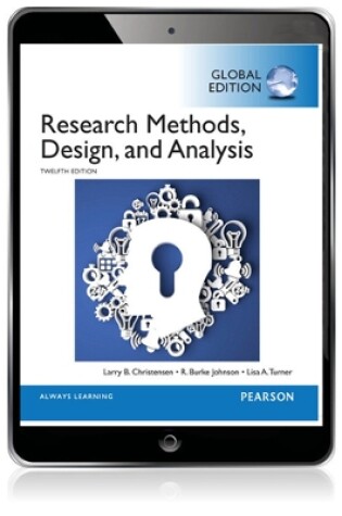 Cover of Research Methods, Design, and Analysis, Global Edition