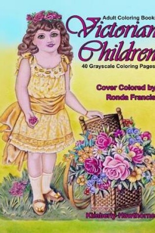 Cover of Adult Coloring Books Victorian Children