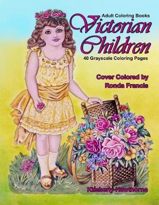 Book cover for Adult Coloring Books Victorian Children