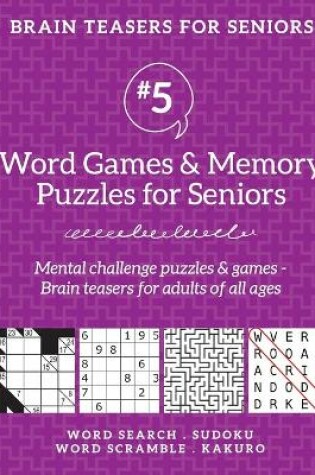 Cover of Brain Teasers for Seniors #5