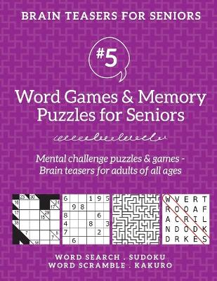 Book cover for Brain Teasers for Seniors #5