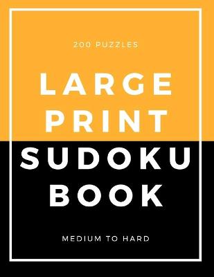 Book cover for Large Print Sudoku Book