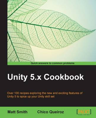Book cover for Unity 5.x Cookbook