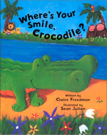 Book cover for Where's Your Smile, Crocodile?