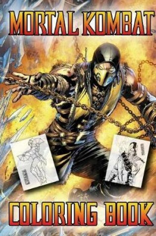 Cover of Mortal Kombat Coloring Book