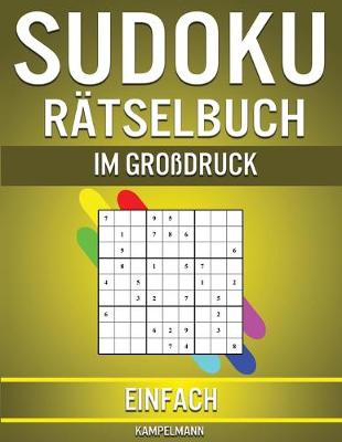 Book cover for Sudoku Rätselbuch im Großdruck Einfach