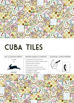 Book cover for Cuba Tiles: Gift & Creative Paper Book